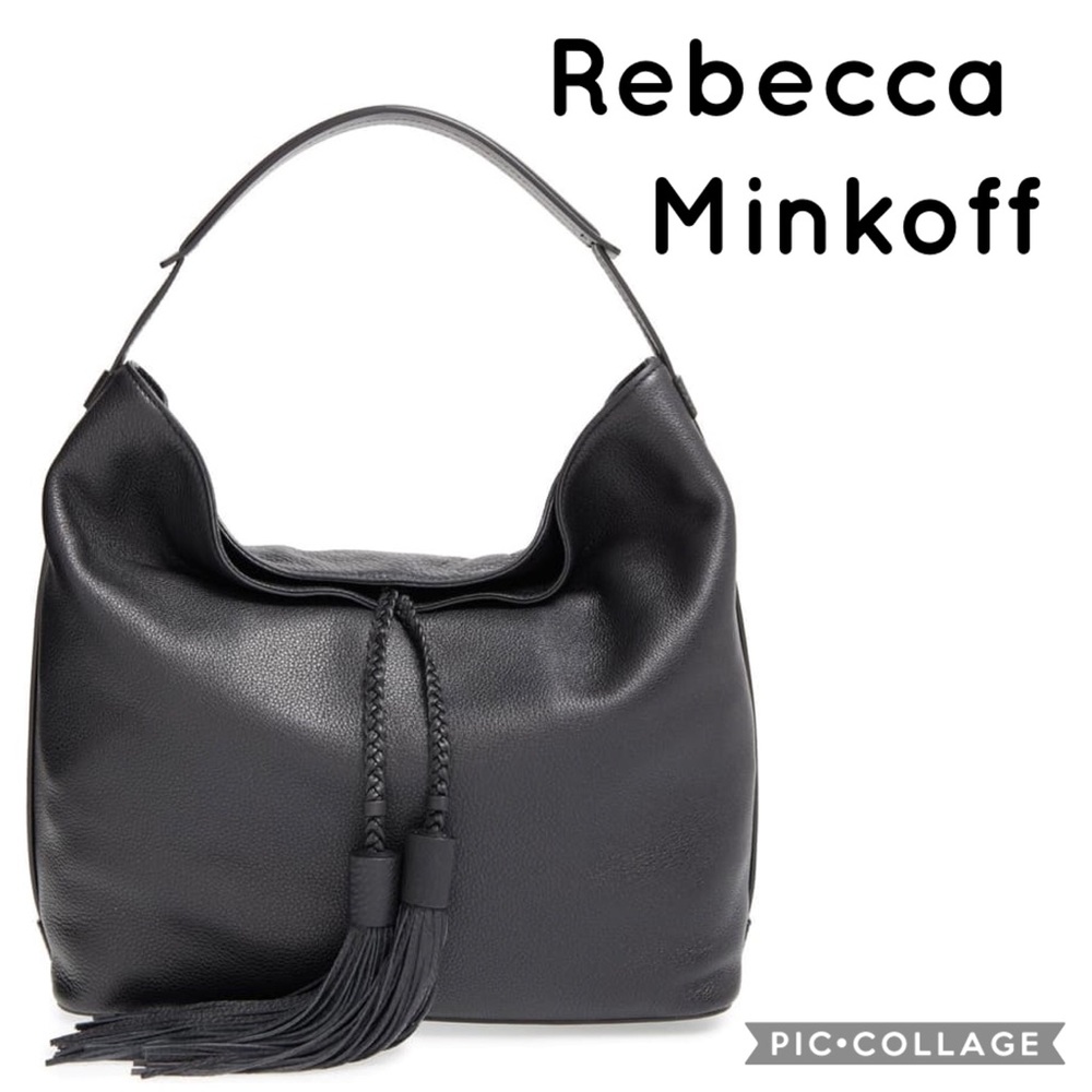 Rebecca Minkoff Isobel Tassel Hobo Black Bag